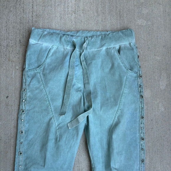 Gigi Moda Studded Straight Pants - Picture 3 of 11